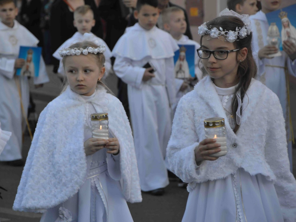 Uroczystości religijne w Kruszwicy: Świętowaliśmy setną rocznicę Objawień Fatimskich [GALERIA+VIDEO]