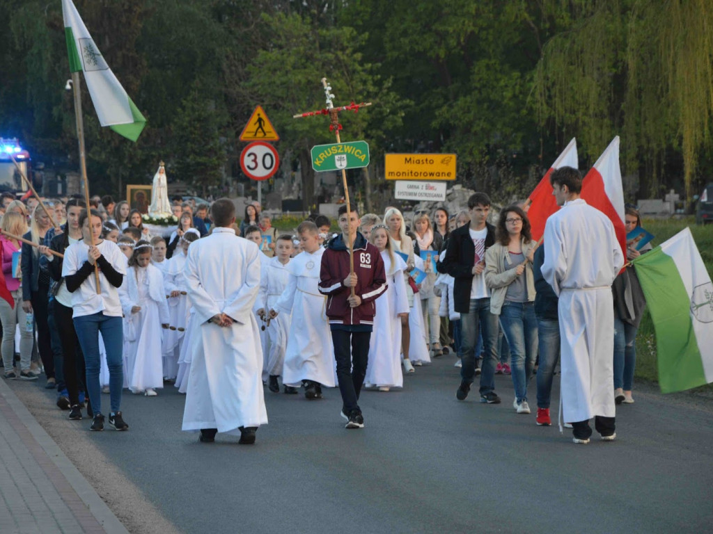 Uroczystości religijne w Kruszwicy: Świętowaliśmy setną rocznicę Objawień Fatimskich [GALERIA+VIDEO]