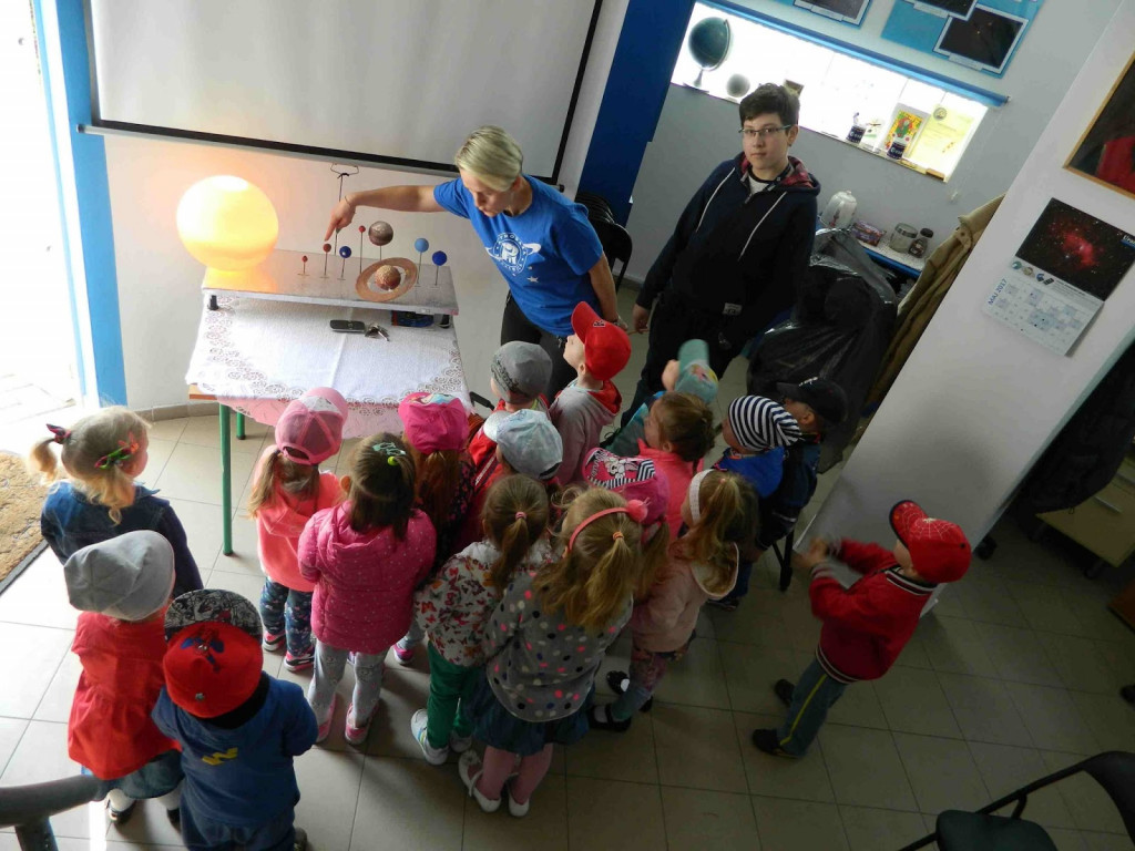 Ruszyły warsztaty dla przedszkolaków w Astrobazie