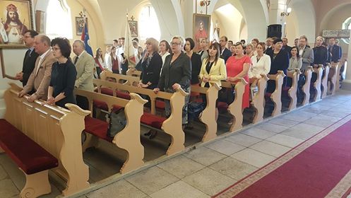 Bachorce: IX Archidiecezjalny Zjazd Szkól im. Jana Pawła II