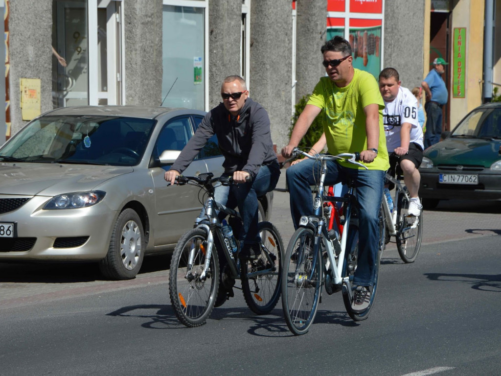 Cała Kruszwica wsiadła na rowery! [FOTO]