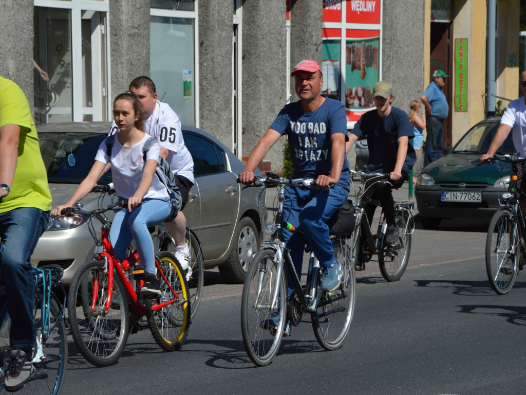 Cała Kruszwica wsiadła na rowery! [FOTO]