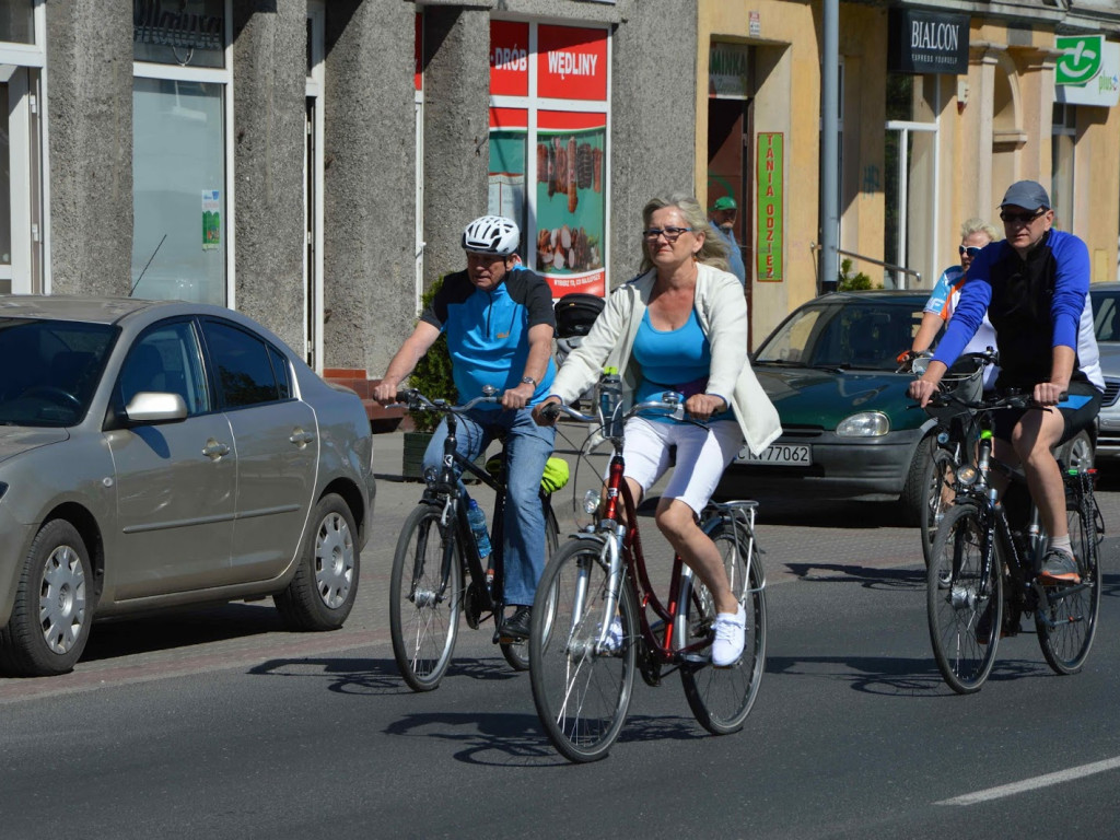 Cała Kruszwica wsiadła na rowery! [FOTO]