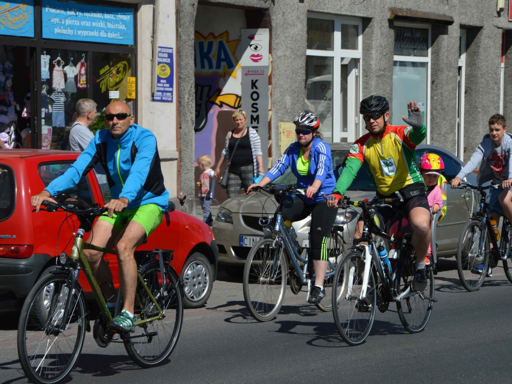 Cała Kruszwica wsiadła na rowery! [FOTO]