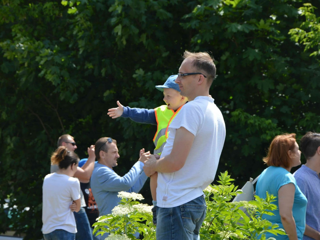 Dawny dworzec w Kruszwicy znów ożył. Do miasta przyjechał 