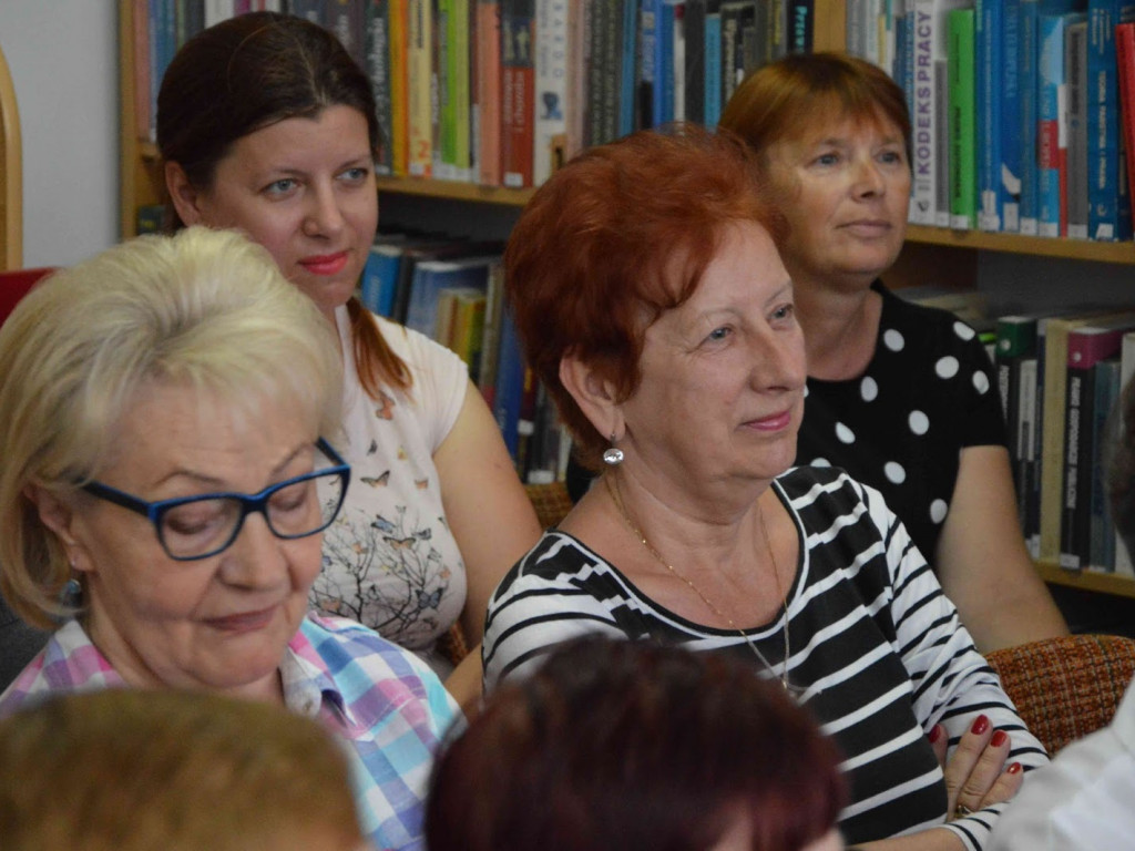 Edyta Świętek w kruszwickiej bibliotece [FOTO]