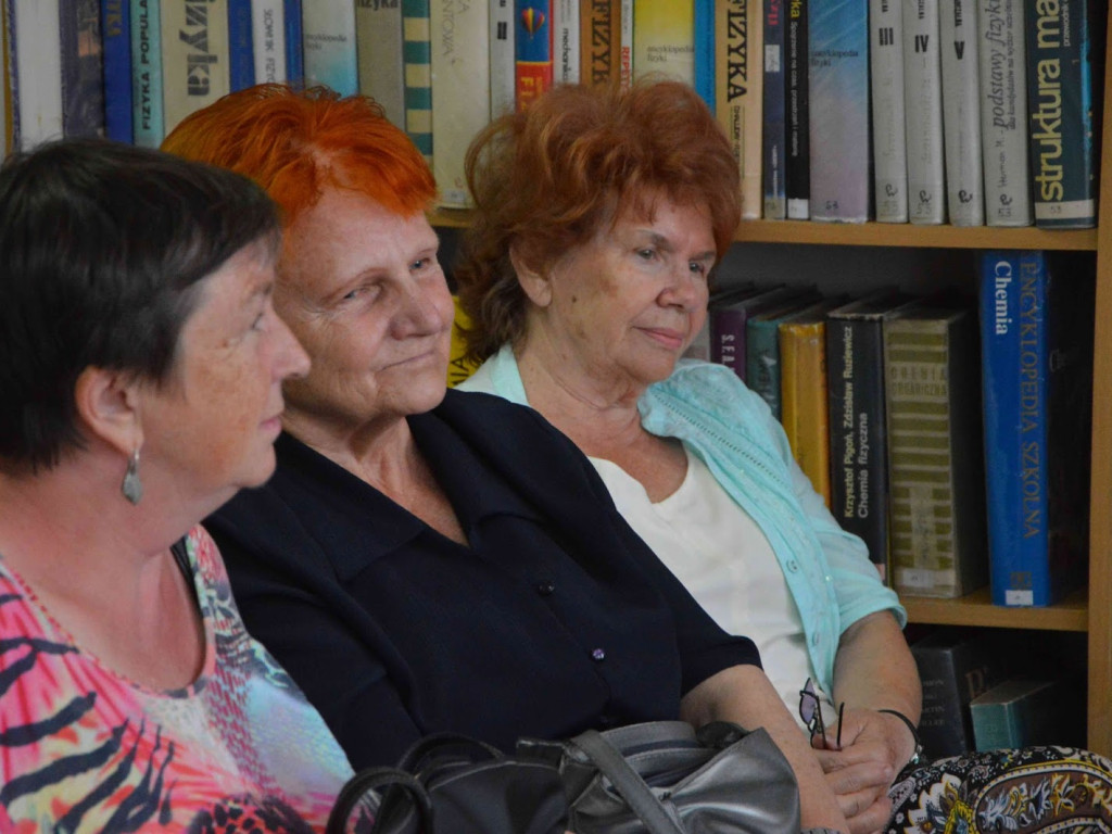 Edyta Świętek w kruszwickiej bibliotece [FOTO]