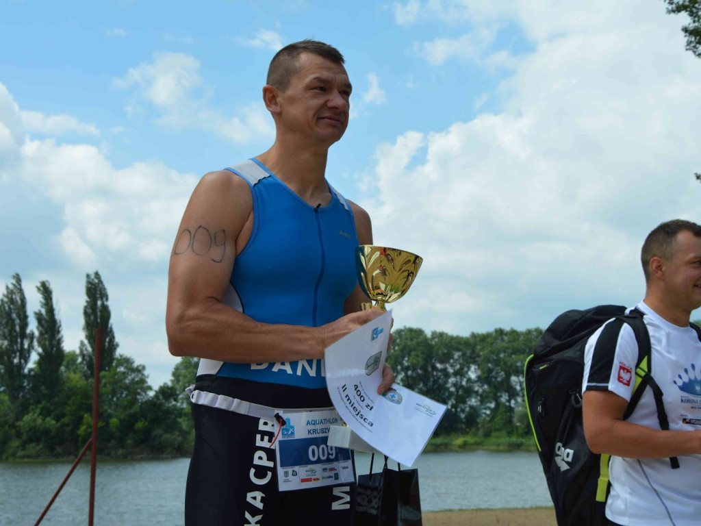 Aquathlon Kruszwica 2017 wyniki: Zwycięzcami Agnieszka Kostyra i Mariusz Jurkiewicz [ZDJĘCIA+VIDEO]