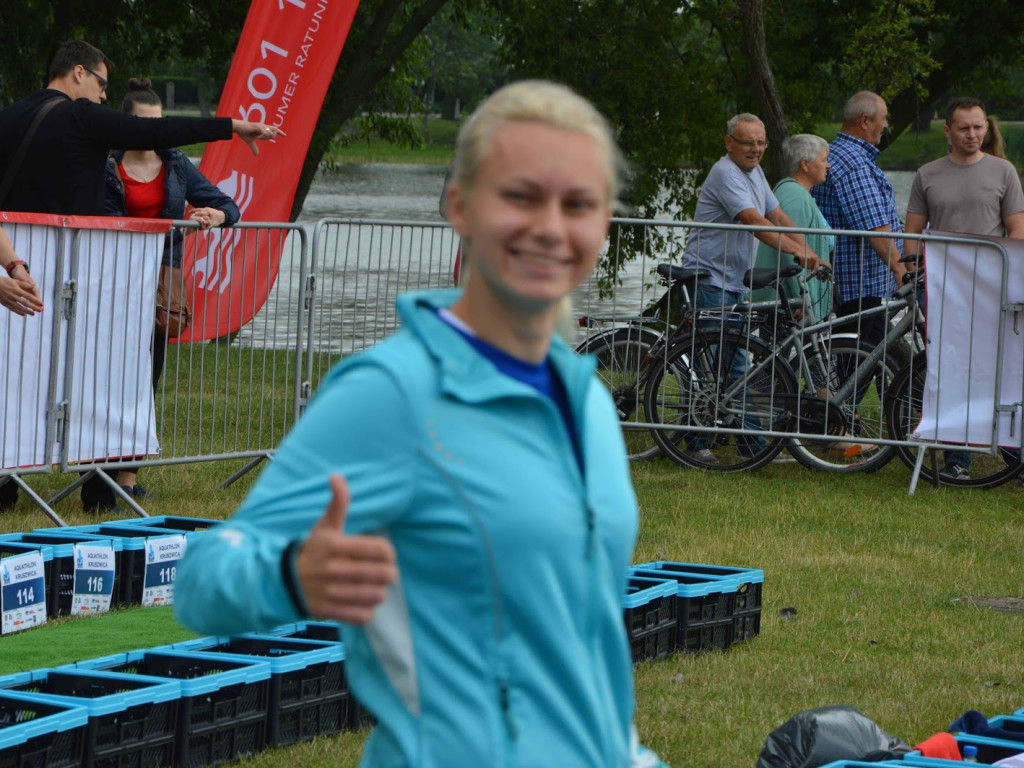 Aquathlon Kruszwica 2017: Zobacz jak zawodnicy przygotowują się przed startem [ZDJĘCIA]