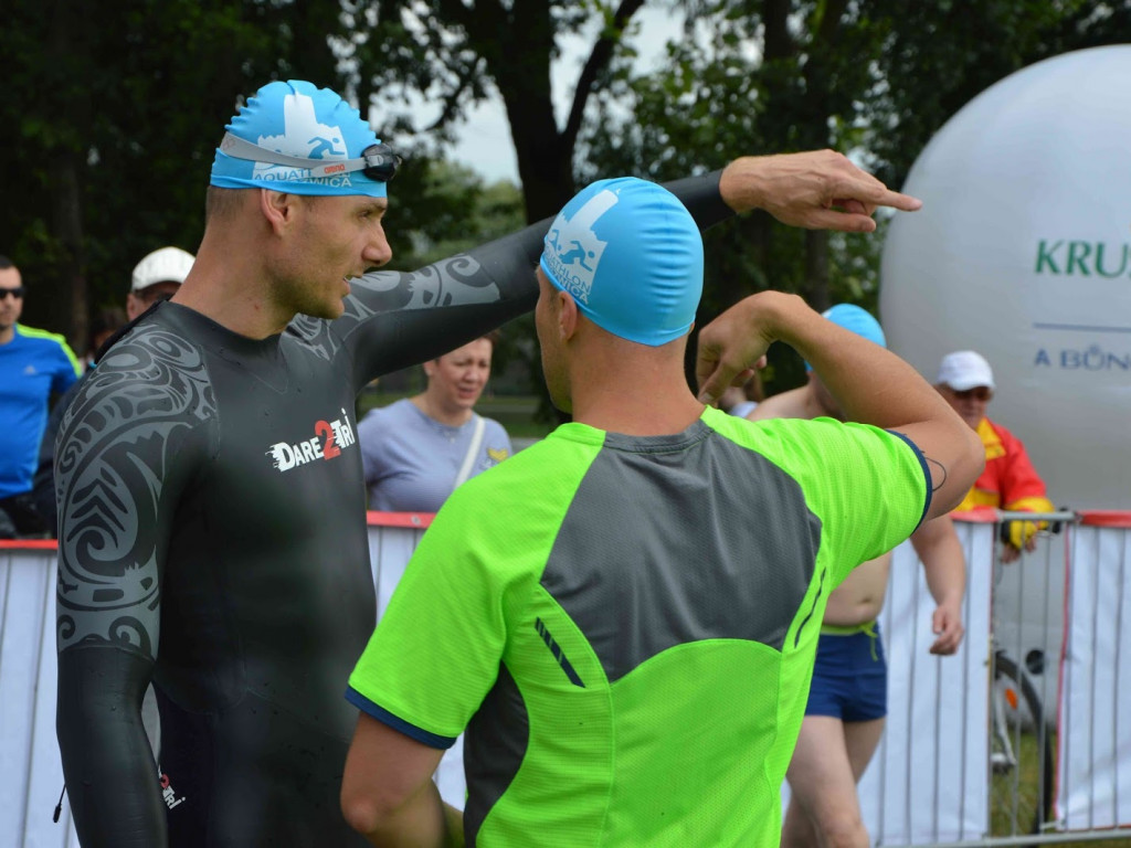 Aquathlon Kruszwica 2017: Zobacz jak zawodnicy przygotowują się przed startem [ZDJĘCIA]