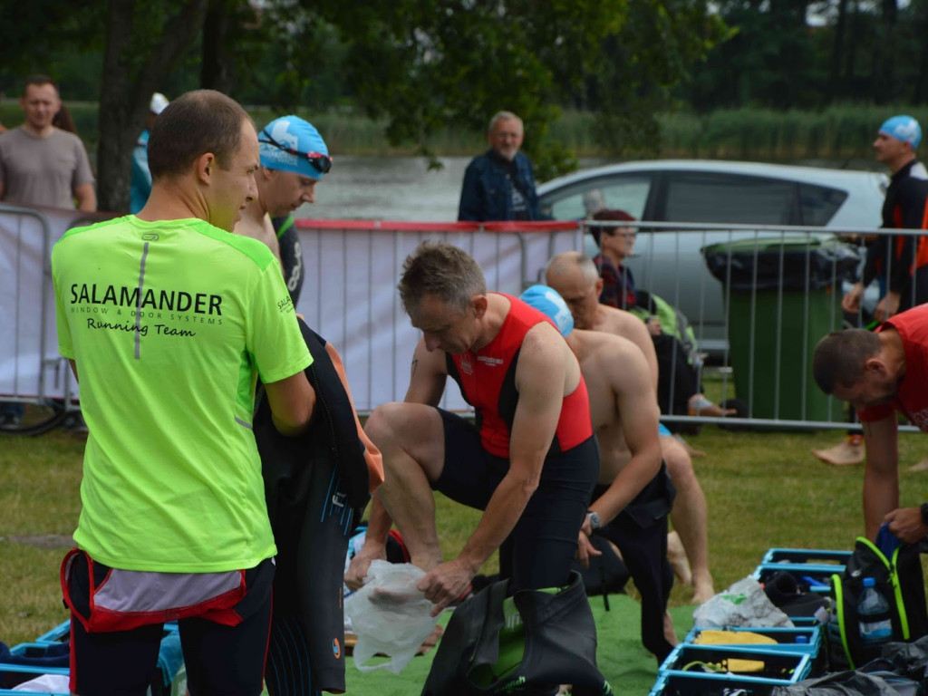 Aquathlon Kruszwica 2017: Zobacz jak zawodnicy przygotowują się przed startem [ZDJĘCIA]