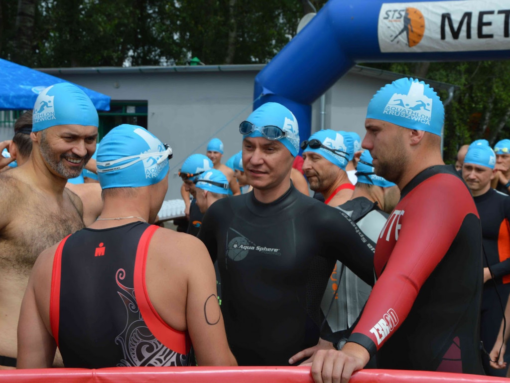 Aquathlon Kruszwica 2017: Zobacz jak zawodnicy przygotowują się przed startem [ZDJĘCIA]