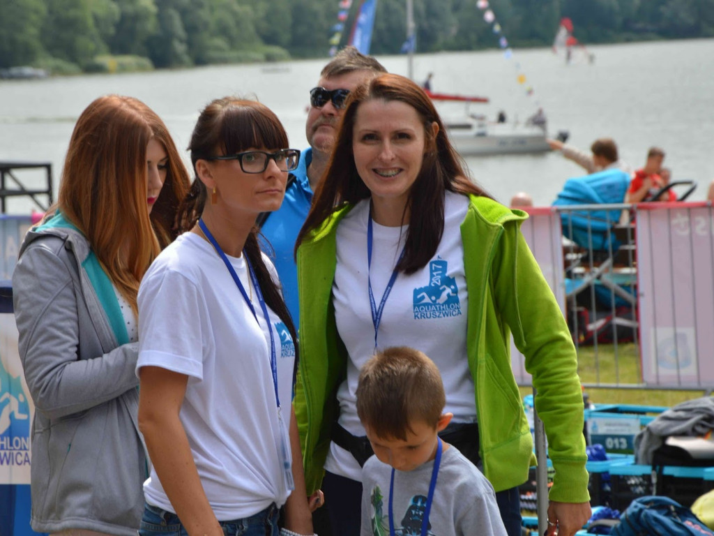 Aquathlon Kruszwica 2017: Zawodnicy pokonują liczący pięć kilometrów bieg! [FOTO]