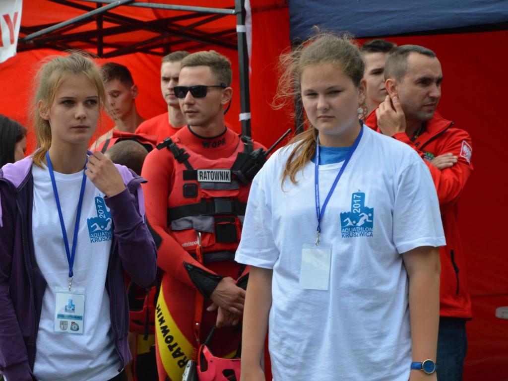 Aquathlon Kruszwica 2017: Zawodnicy pokonują liczący pięć kilometrów bieg! [FOTO]