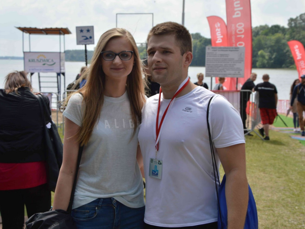 Aquathlon Kruszwica 2017: Zawodnicy pokonują liczący pięć kilometrów bieg! [FOTO]