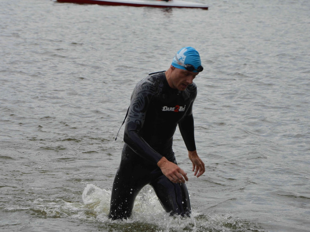 Aguathlon Kruszwica 2017: Zawodnicy rywalizują w wodzie [FOTO+VIDEO]