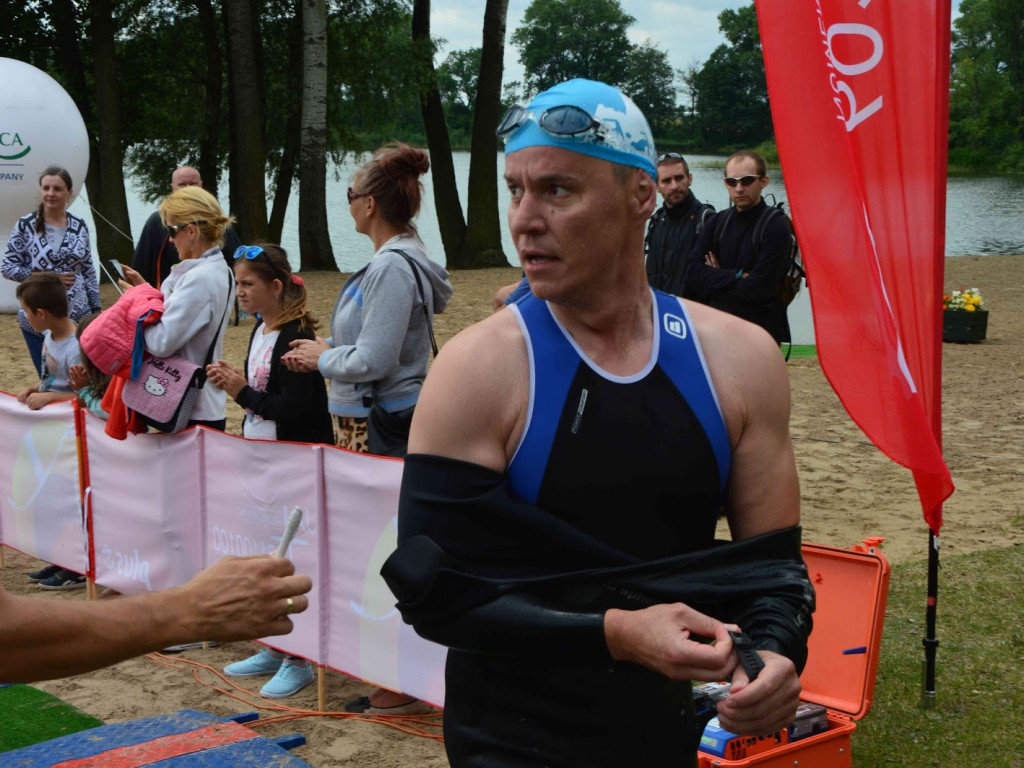 Aguathlon Kruszwica 2017: Zawodnicy rywalizują w wodzie [FOTO+VIDEO]