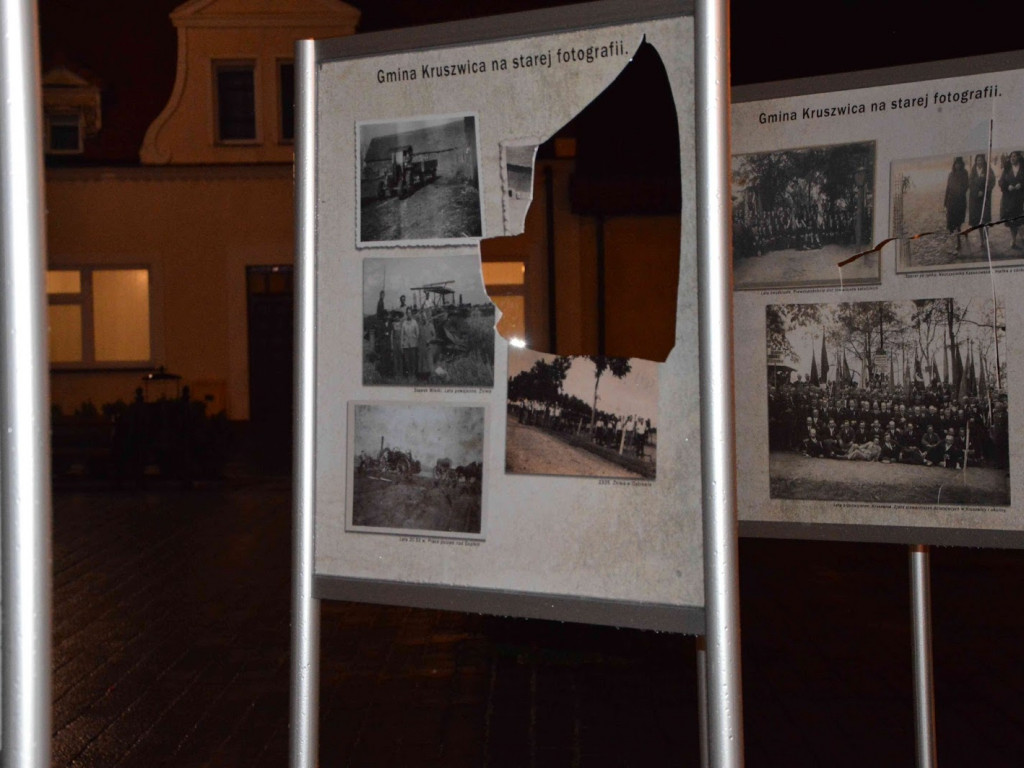 Skutki burzy: Część wystawy historycznej zniszczona [ZDJĘCIA]
