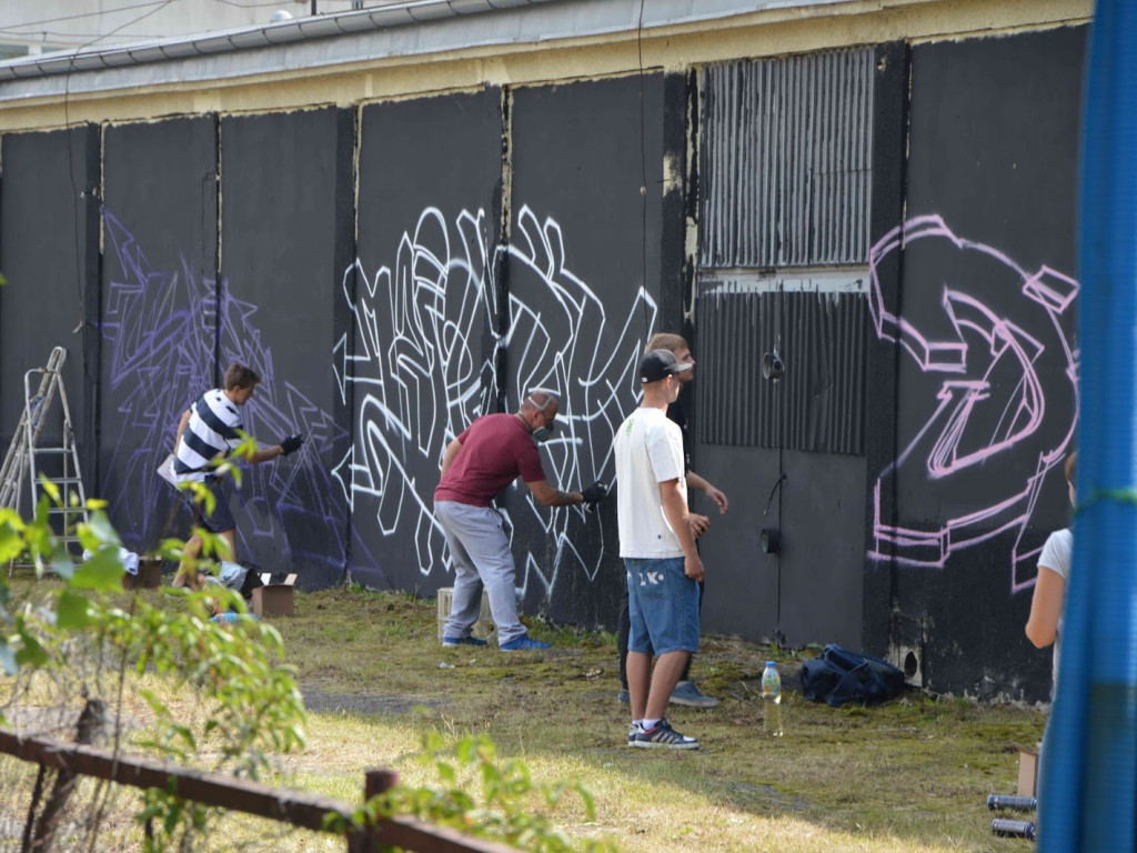 Za nami Graffiti Jam. Dziesięciu writerów rywalizowało na Zagoplu [FOTO]