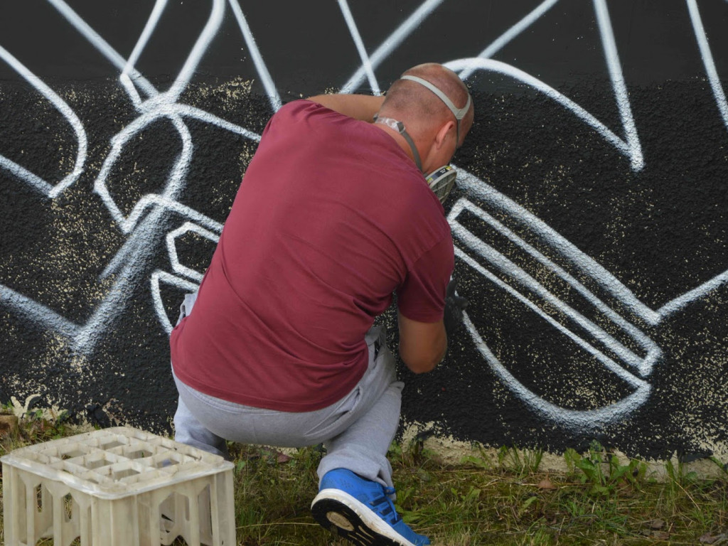 Za nami Graffiti Jam. Dziesięciu writerów rywalizowało na Zagoplu [FOTO]
