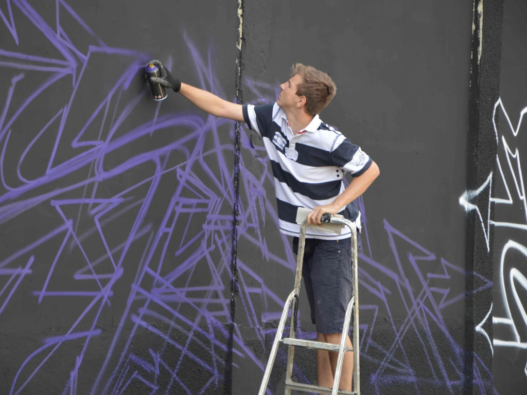 Za nami Graffiti Jam. Dziesięciu writerów rywalizowało na Zagoplu [FOTO]
