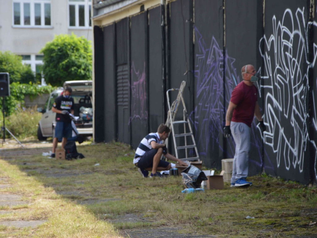 Za nami Graffiti Jam. Dziesięciu writerów rywalizowało na Zagoplu [FOTO]