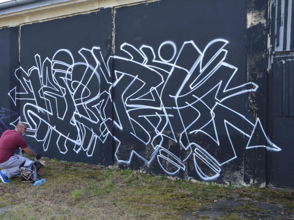 Za nami Graffiti Jam. Dziesięciu writerów rywalizowało na Zagoplu [FOTO]