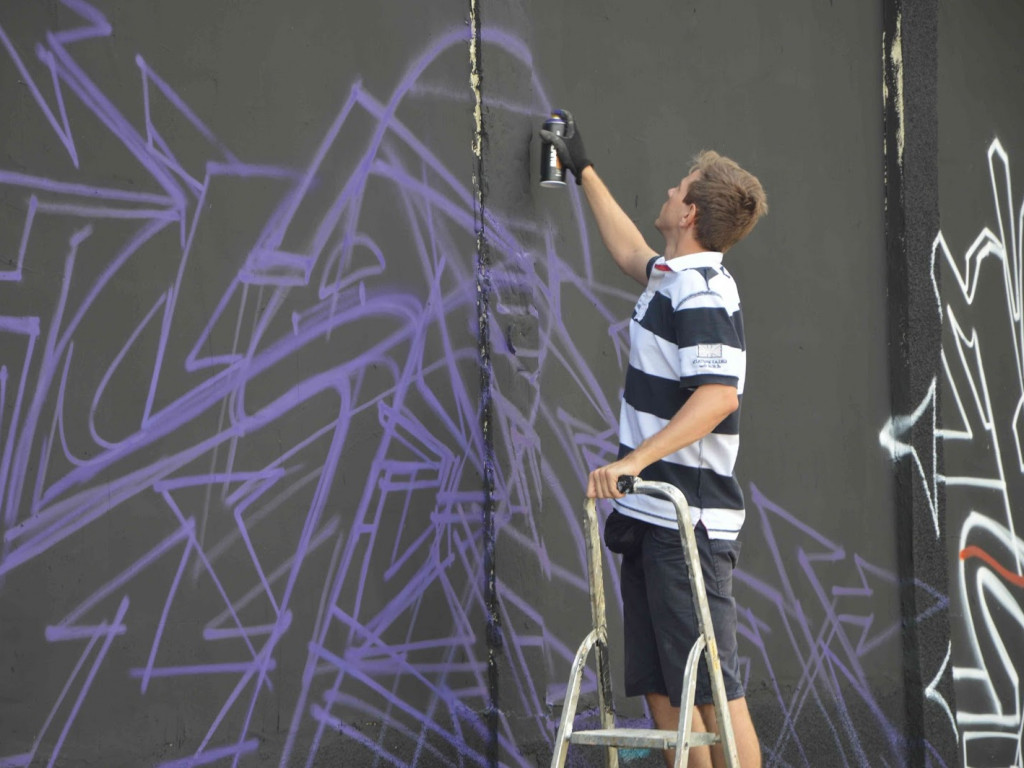 Za nami Graffiti Jam. Dziesięciu writerów rywalizowało na Zagoplu [FOTO]