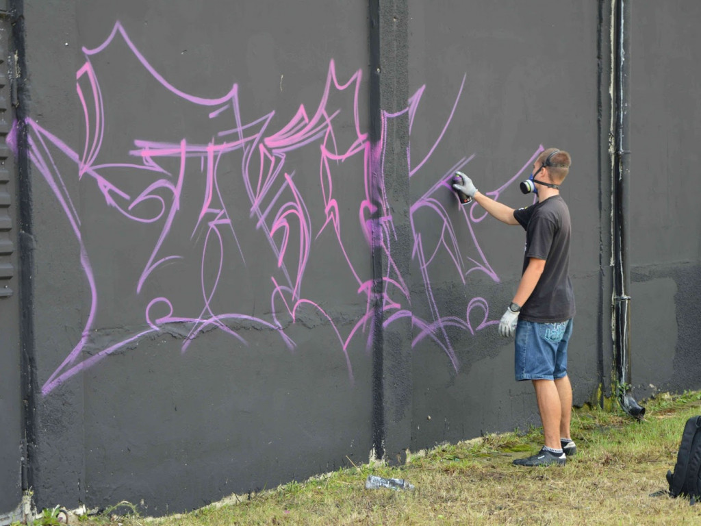 Za nami Graffiti Jam. Dziesięciu writerów rywalizowało na Zagoplu [FOTO]