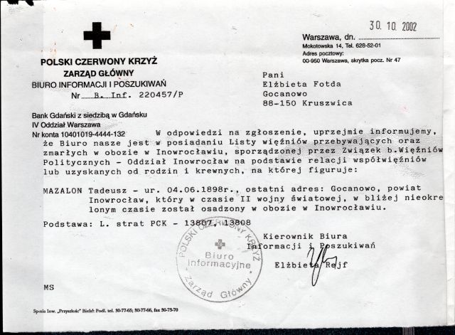 Zbrodnia w Łagiewnikach: Od nieznanego losu uratował go różaniec