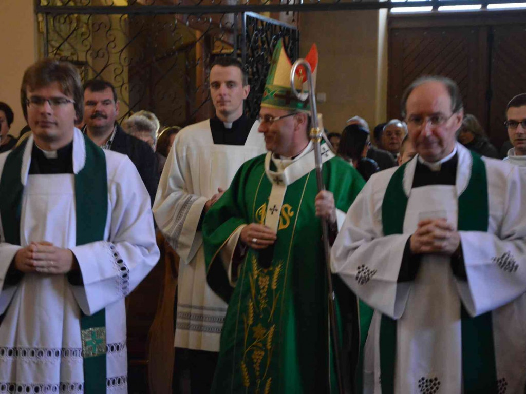 Myśliwi w kościele św. Teresy od Dzieciątka Jezus w Kruszwicy [FOTO]