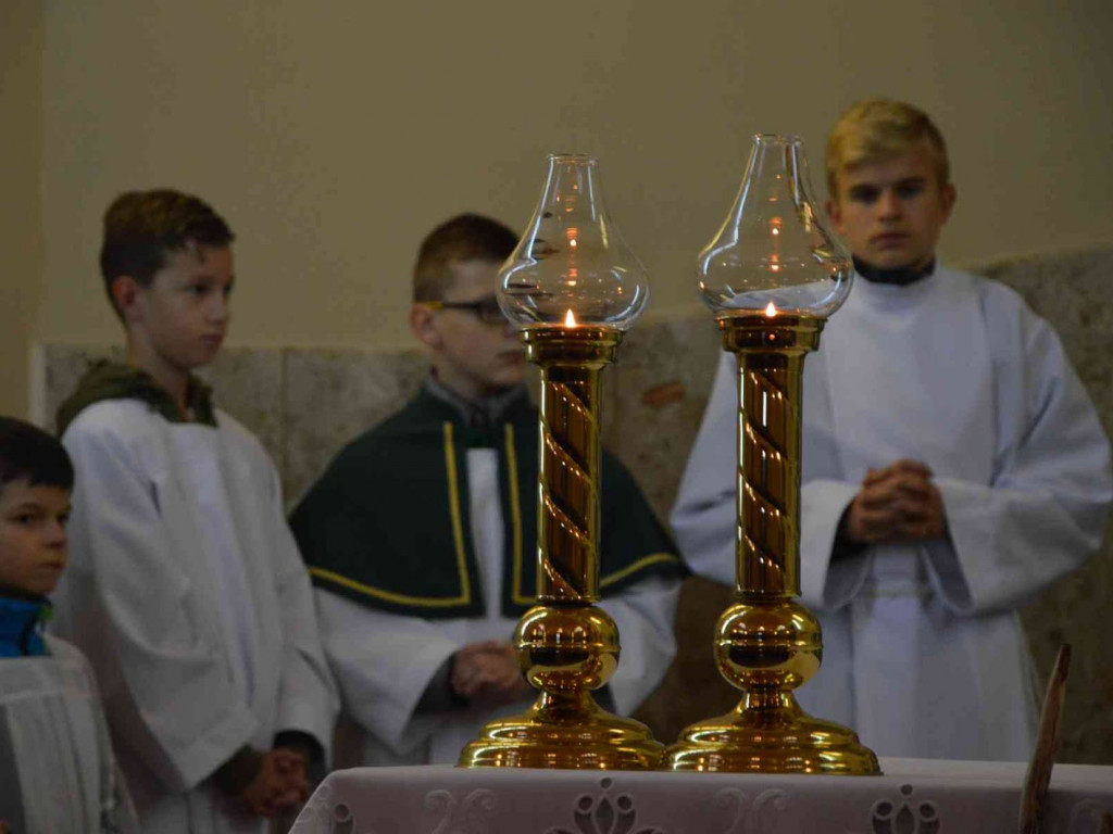Myśliwi w kościele św. Teresy od Dzieciątka Jezus w Kruszwicy [FOTO]