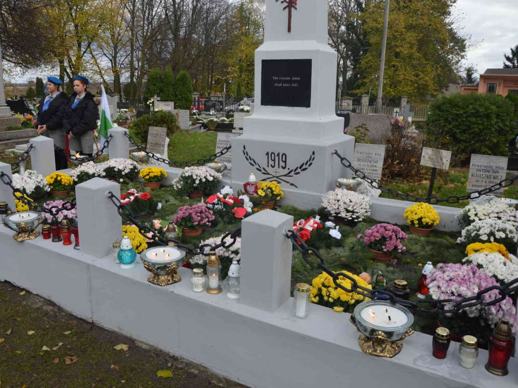 Kruszwiczanie na obchodach Święta Niepodległości. Naszą wolność zwróciło Powstanie Wielkopolskie