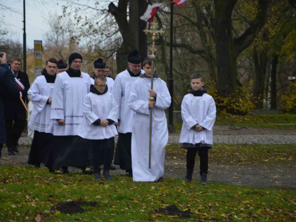 Kruszwiczanie na obchodach Święta Niepodległości. Naszą wolność zwróciło Powstanie Wielkopolskie