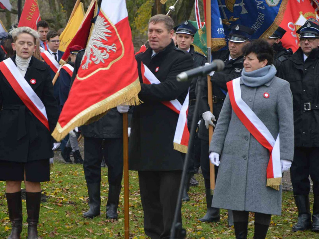 Kruszwiczanie na obchodach Święta Niepodległości. Naszą wolność zwróciło Powstanie Wielkopolskie