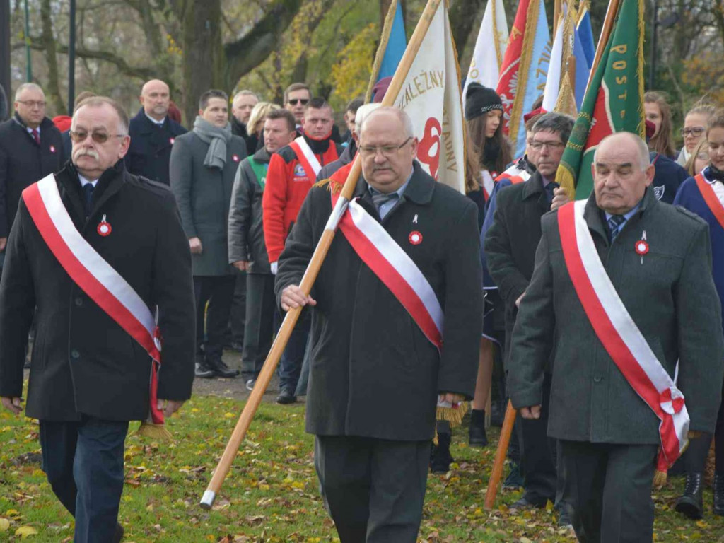 Kruszwiczanie na obchodach Święta Niepodległości. Naszą wolność zwróciło Powstanie Wielkopolskie