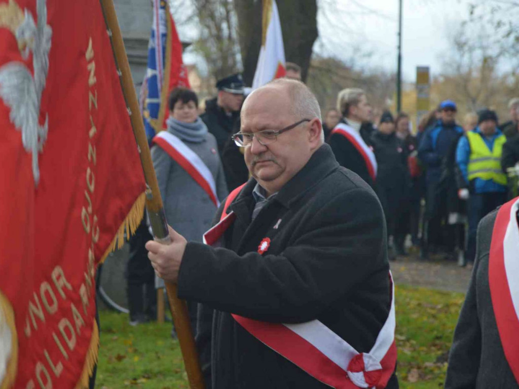 Kruszwiczanie na obchodach Święta Niepodległości. Naszą wolność zwróciło Powstanie Wielkopolskie