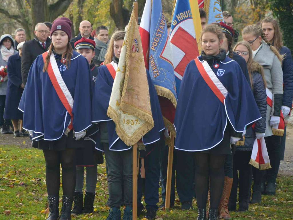 Kruszwiczanie na obchodach Święta Niepodległości. Naszą wolność zwróciło Powstanie Wielkopolskie