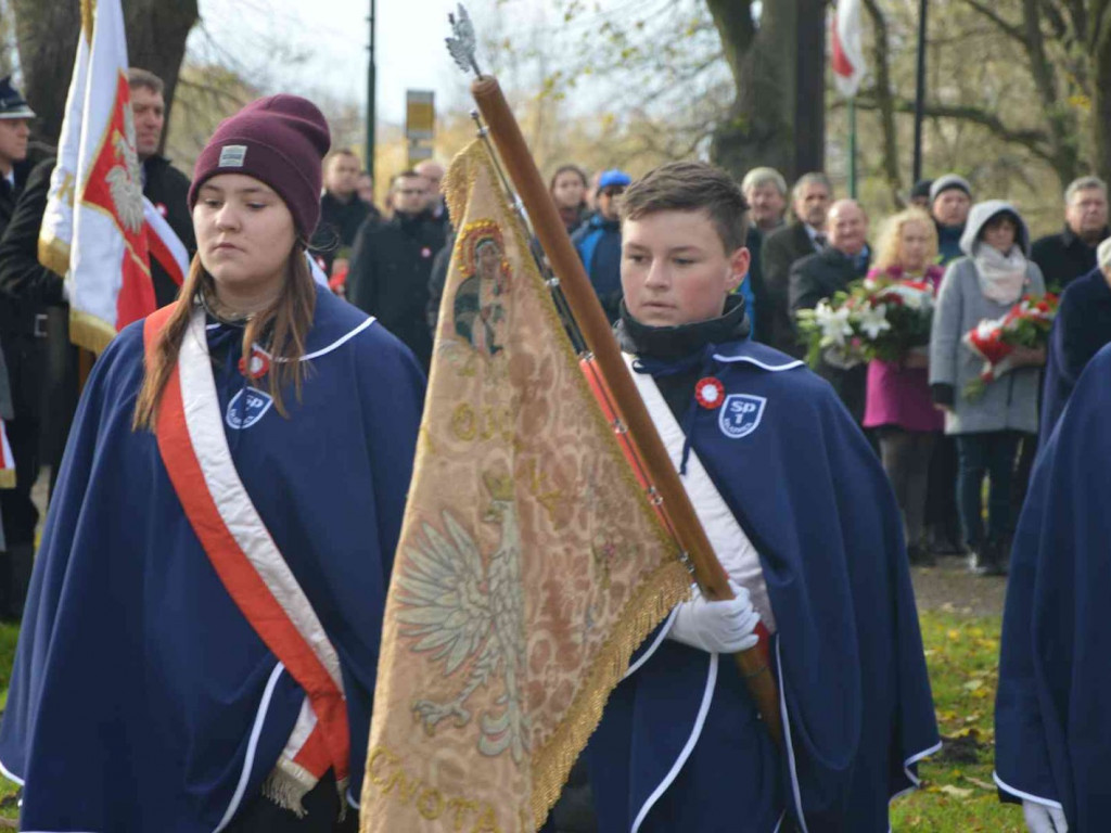 Kruszwiczanie na obchodach Święta Niepodległości. Naszą wolność zwróciło Powstanie Wielkopolskie