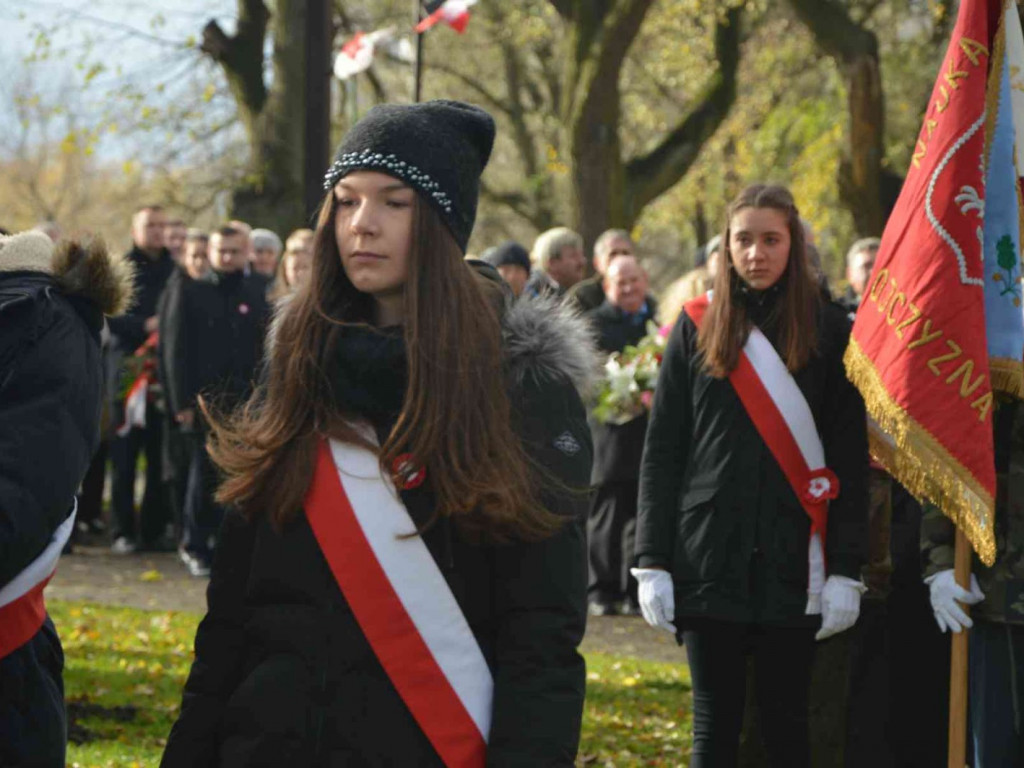 Kruszwiczanie na obchodach Święta Niepodległości. Naszą wolność zwróciło Powstanie Wielkopolskie