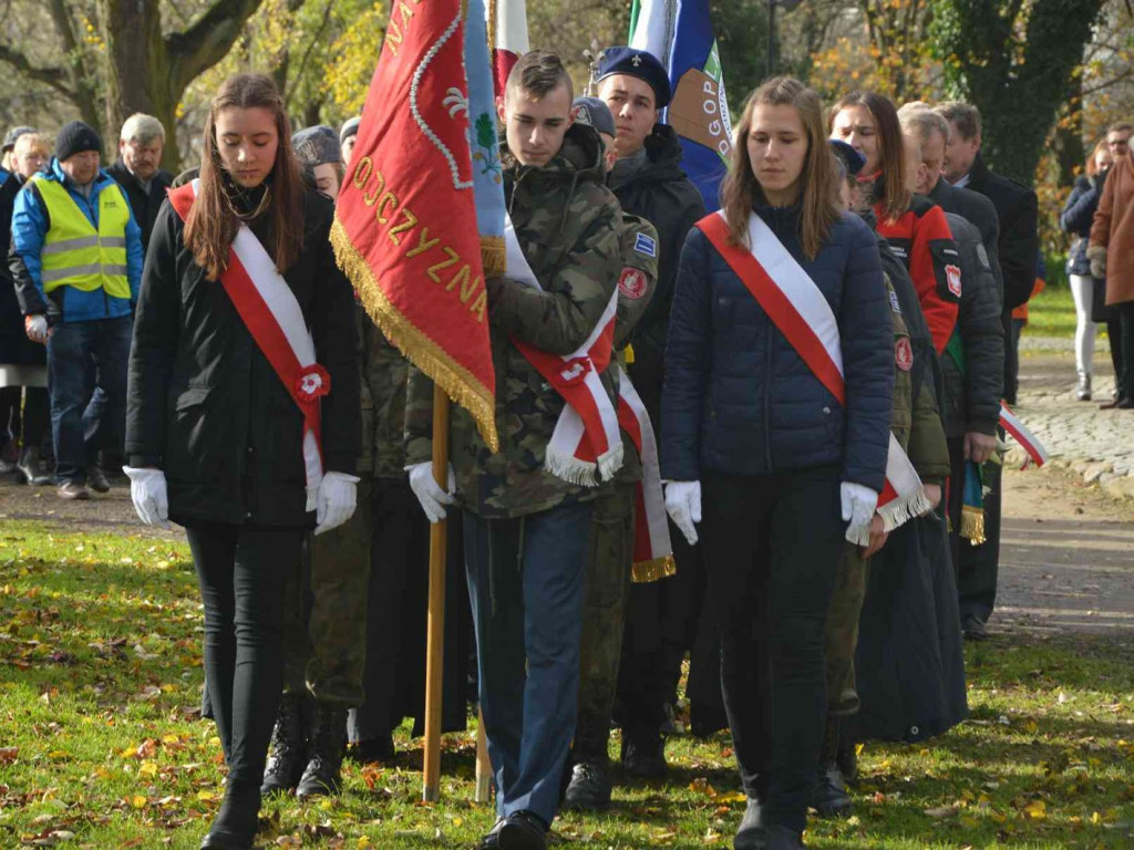 Kruszwiczanie na obchodach Święta Niepodległości. Naszą wolność zwróciło Powstanie Wielkopolskie