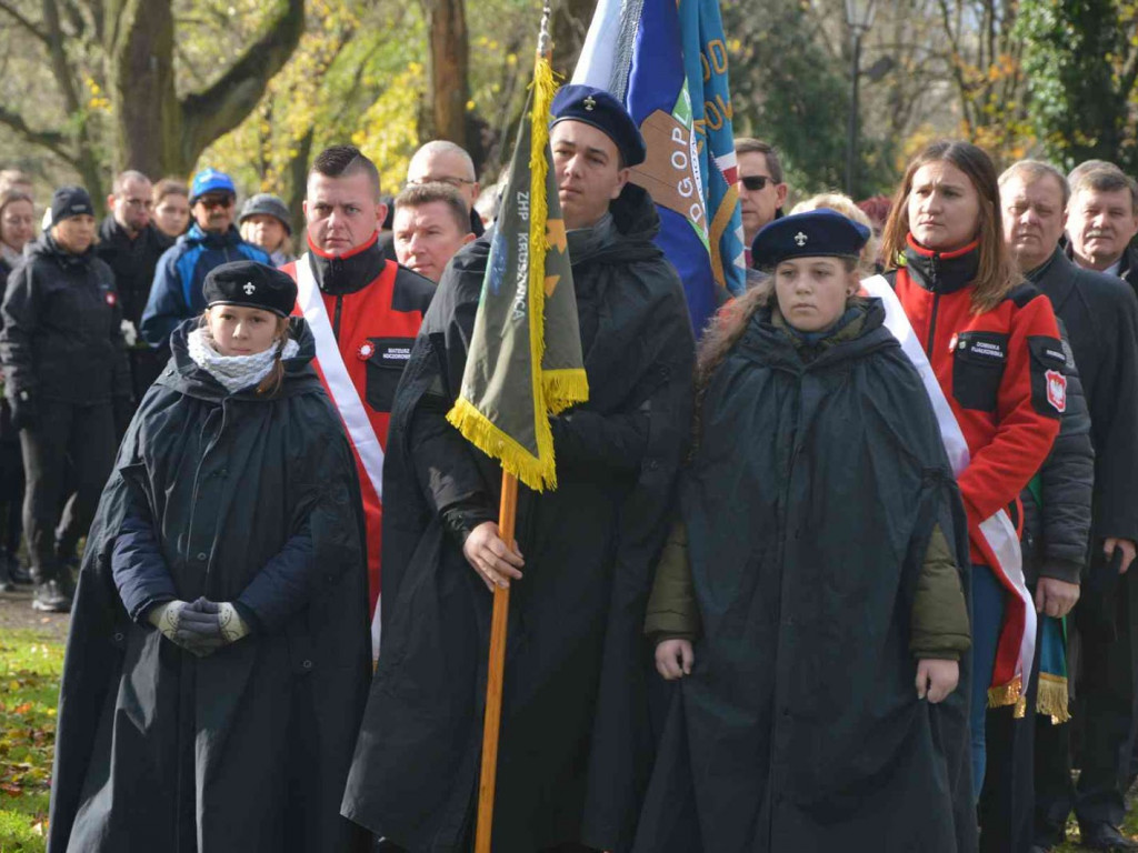 Kruszwiczanie na obchodach Święta Niepodległości. Naszą wolność zwróciło Powstanie Wielkopolskie