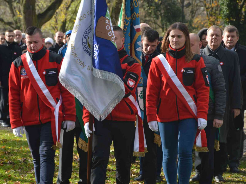 Kruszwiczanie na obchodach Święta Niepodległości. Naszą wolność zwróciło Powstanie Wielkopolskie