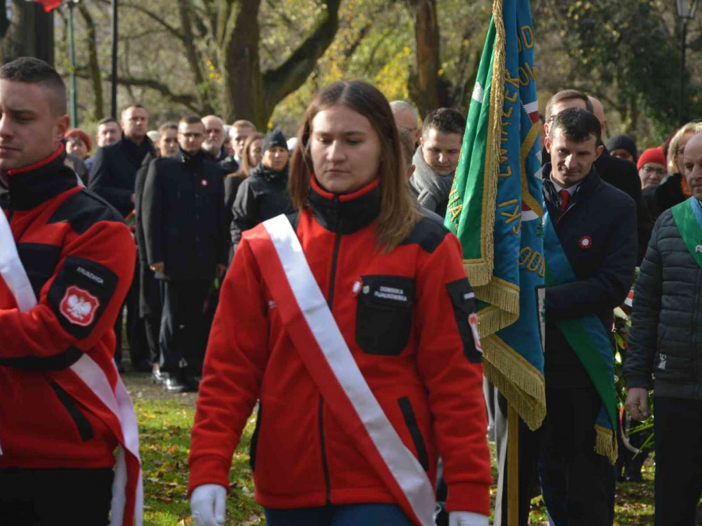 Kruszwiczanie na obchodach Święta Niepodległości. Naszą wolność zwróciło Powstanie Wielkopolskie