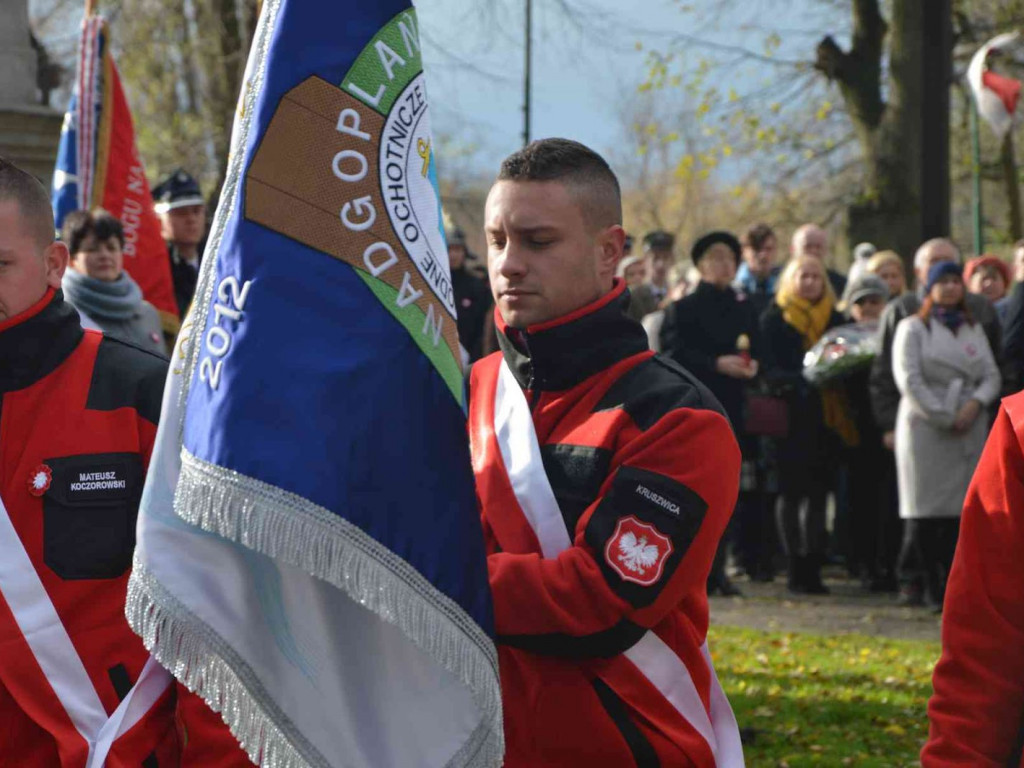 Kruszwiczanie na obchodach Święta Niepodległości. Naszą wolność zwróciło Powstanie Wielkopolskie