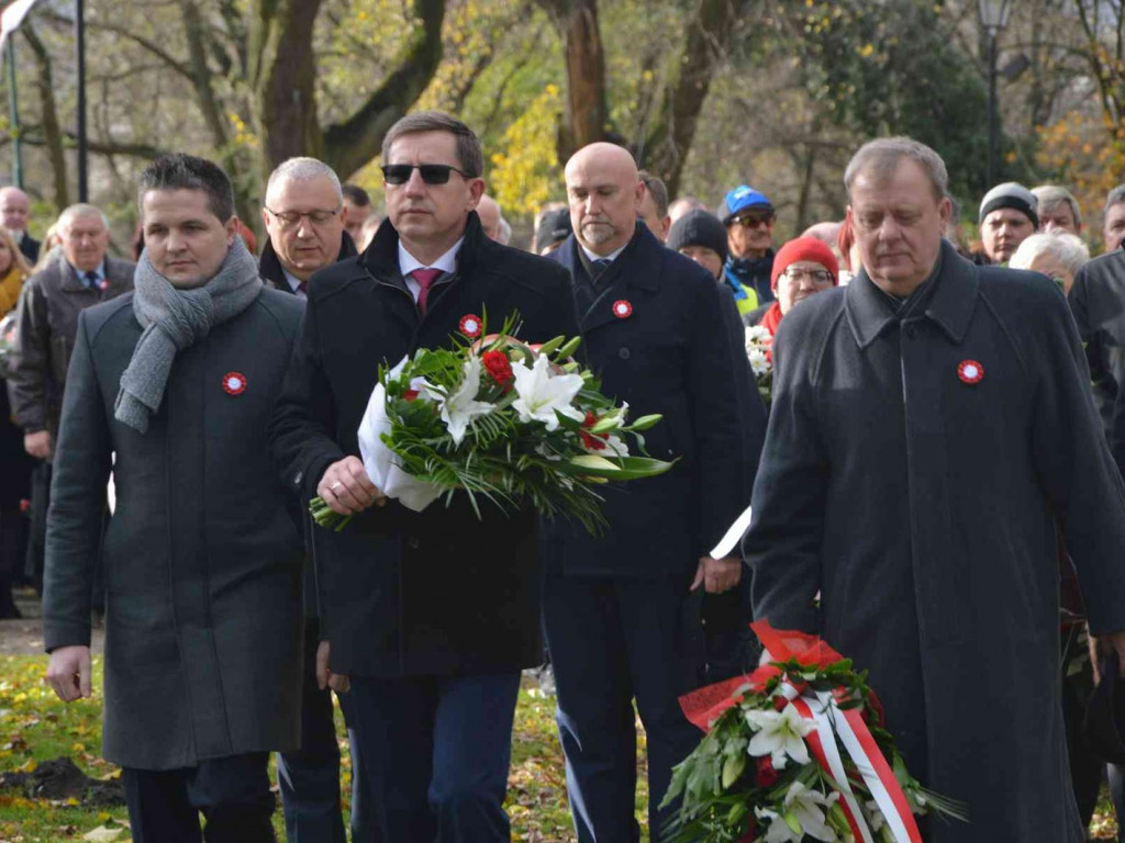 Kruszwiczanie na obchodach Święta Niepodległości. Naszą wolność zwróciło Powstanie Wielkopolskie