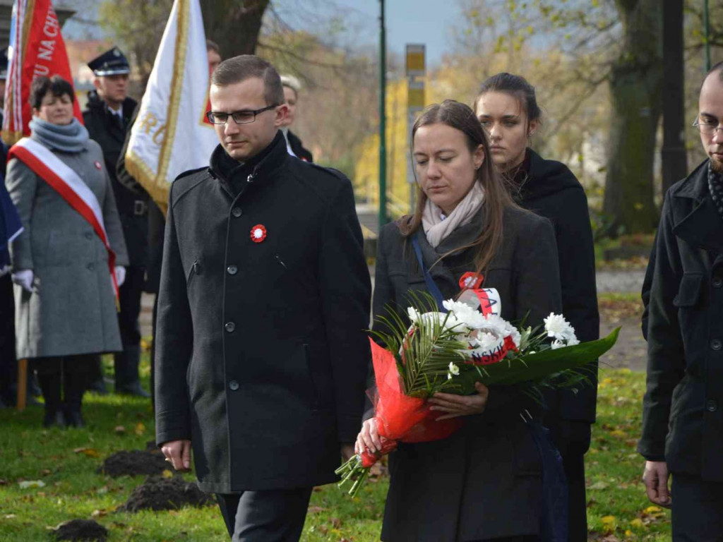Kruszwiczanie na obchodach Święta Niepodległości. Naszą wolność zwróciło Powstanie Wielkopolskie