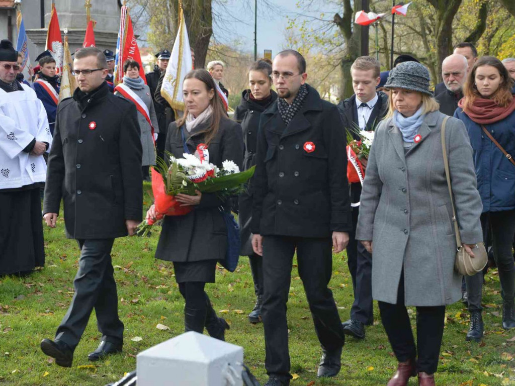 Kruszwiczanie na obchodach Święta Niepodległości. Naszą wolność zwróciło Powstanie Wielkopolskie
