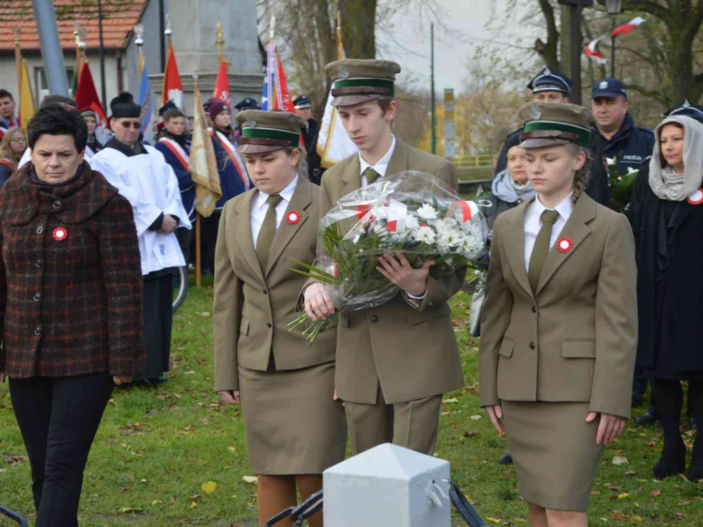 Kruszwiczanie na obchodach Święta Niepodległości. Naszą wolność zwróciło Powstanie Wielkopolskie