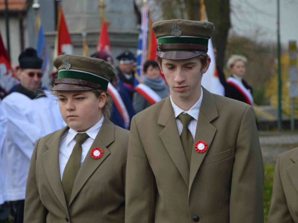 Kruszwiczanie na obchodach Święta Niepodległości. Naszą wolność zwróciło Powstanie Wielkopolskie